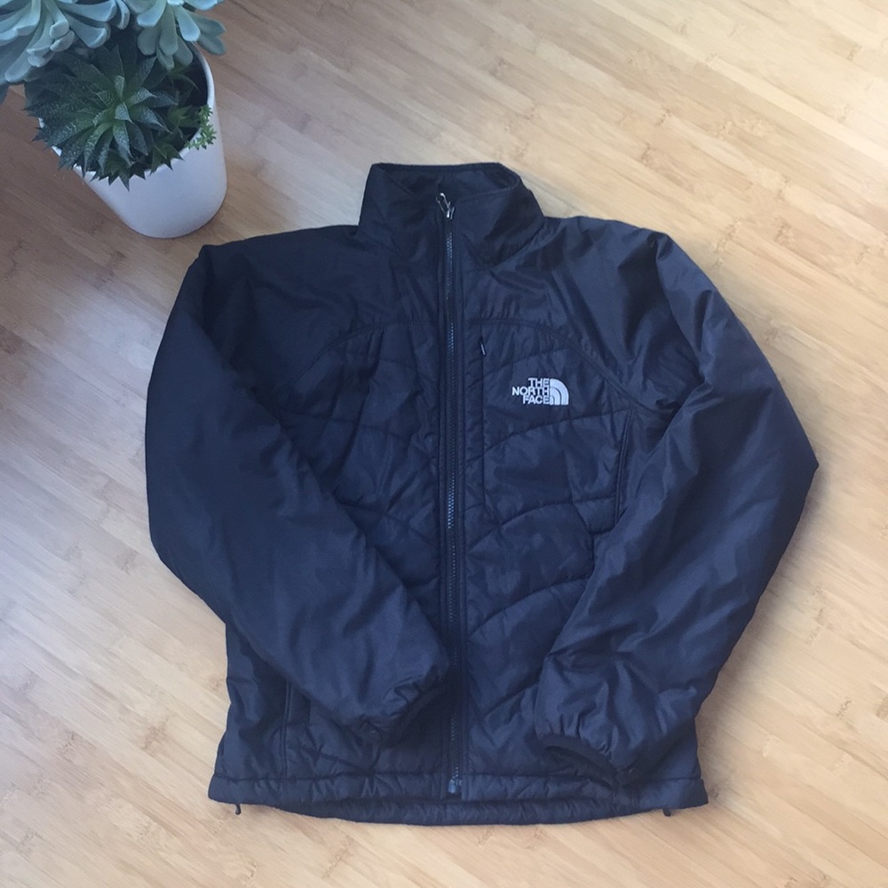 The North Face Primaloft black coat XS